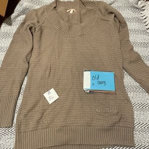 Sand colored sweater